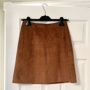 Aritzia Babaton Tan Skirt